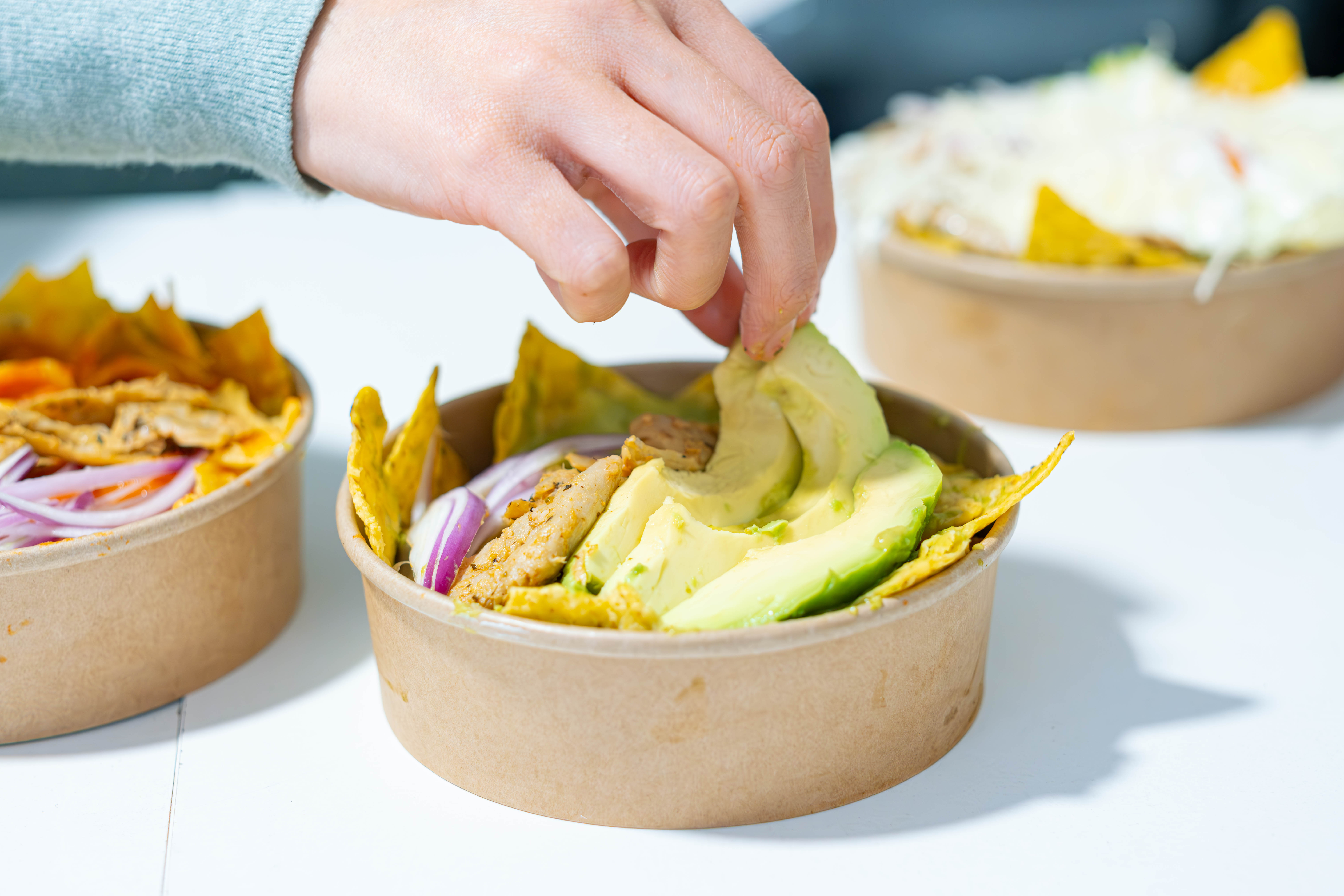Chilaquiles recién preparados