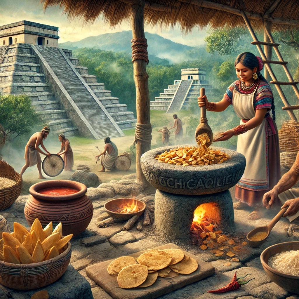Chilaquiles tradicionales mexicanos