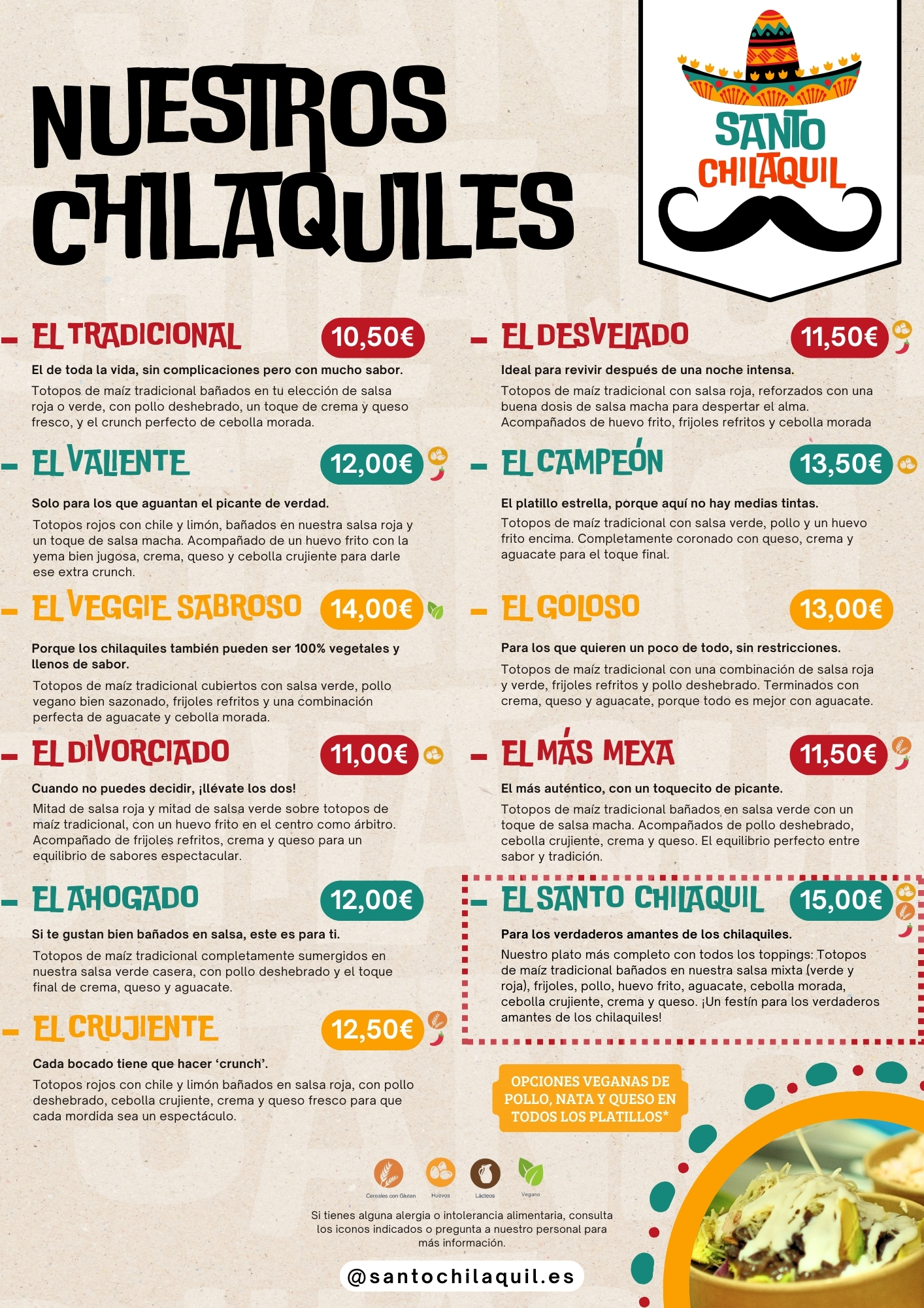 Menú página 0