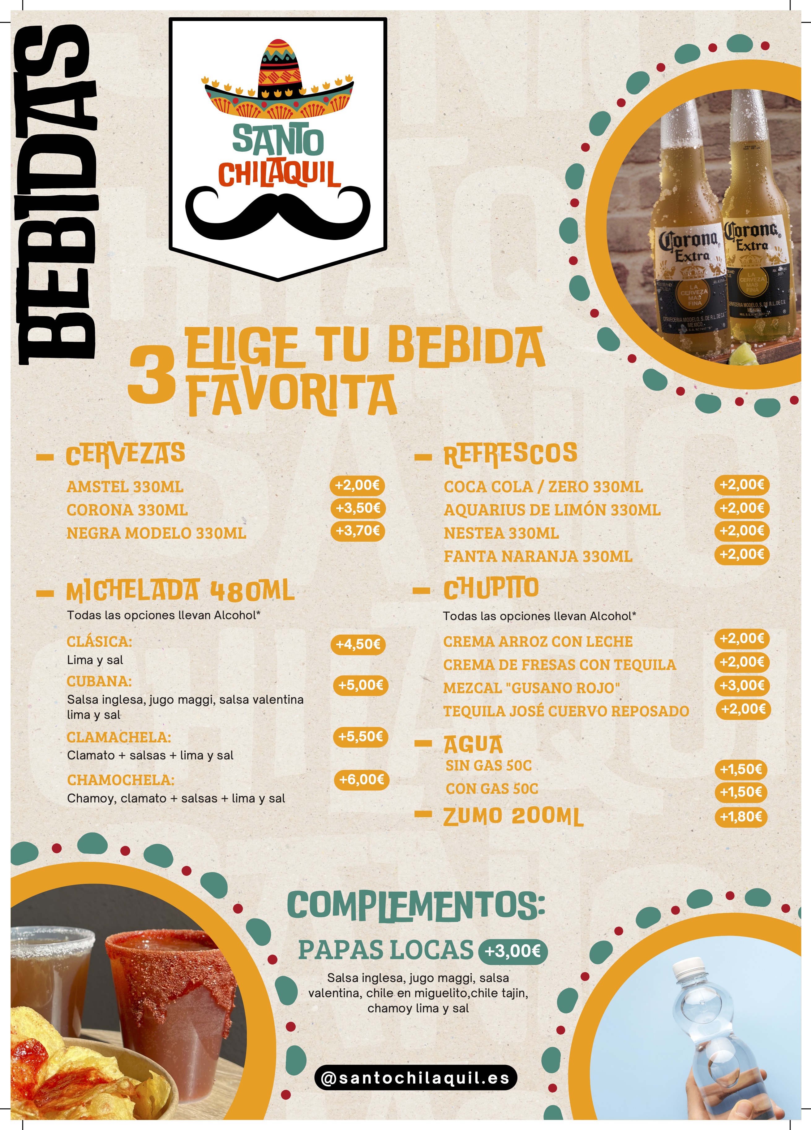 Menú página 2